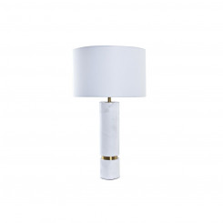 Настольная лампа DKD Home Decor Белый Золотой Металл Мрамор 50 Вт 220 В 41 x 41 x 76 см