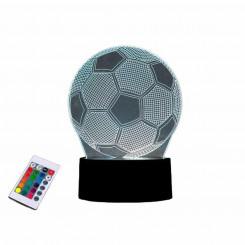 LEDlamp iTotal Football 3D mitmevärviline