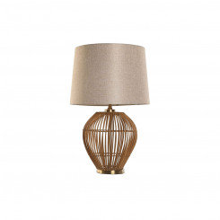 Настольная лампа Home ESPRIT Brown Beige Golden Natural 50 Вт 220 В 43 x 43 x 67 см