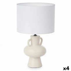 Настольная лампа Кувшин 40 W Белый Керамика 24 x 39,7 x 24 cm (4 штук)
