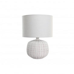Table lamp DKD Home Decor White Ceramic 220 V 50 W (38 x 38 x 51 cm)