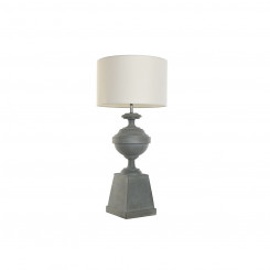 Table lamp Home ESPRIT White Gray Resin 35.5 x 35.5 x 79 cm