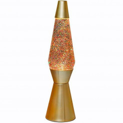 Lava Lamp iTotal 40 cm Gold Crystal Plastic