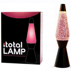 Lava Lamp iTotal Black Gloss 36 cm