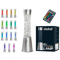 Laava Lamp iTotal Glitter Mitmevärviline 10,8 x 10,8 x 41,5 cm