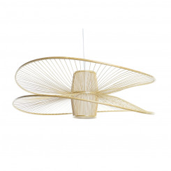 Ceiling lamp DKD Home Decor White Natural Bamboo 50 W 100 x 100 x 32 cm
