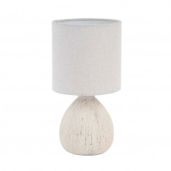 Table lamp Versa White Ceramic 14 x 28 x 14 cm