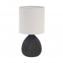 Table lamp Versa Black Ceramic 14 x 28 x 14 cm