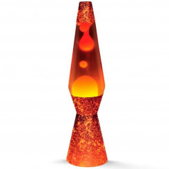 Лавовая лампа iTotal Red Orange Crystal Пластиковая масса 40 см