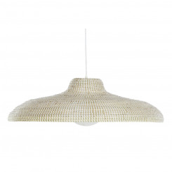 Ceiling lamp DKD Home Decor White Natural Light brown Crystal 50 W 70 x 70 x 20 cm