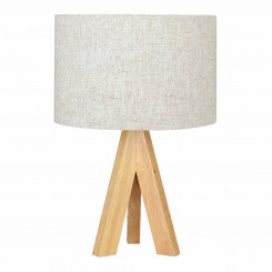 Table lamp EDM 32160 Wood Fabric 18 x 18 x 30 cm E27