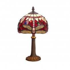 Table lamp Viro Belle Rouge Maroon Zinc 60 W 20 x 37 x 20 cm