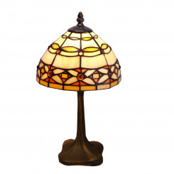 Table lamp Viro Marfíl Brown Zinc 60 W 20 x 37 x 20 cm