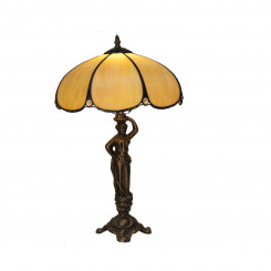 Table lamp Viro Virginia Beige Zinc 60 W 30 x 50 x 30 cm