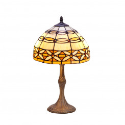 Table lamp Viro Marfíl Brown Zinc 60 W 30 x 50 x 30 cm