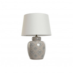 Table lamp Home ESPRIT White Beige Ceramic 50 W 220 V 43.5 x 43.5 x 61 cm