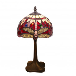 Table lamp Viro Belle Red Zinc 60 W 20 x 37 x 20 cm
