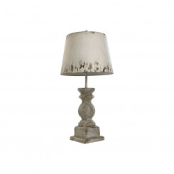 Table lamp Home ESPRIT White Metal Spruce 50 W 220 V 40 x 40 x 83 cm