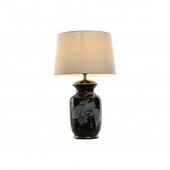 Table lamp Home ESPRIT Black Gold Ceramic 50 W 220 V 40 x 40 x 70 cm