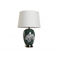 Настольная лампа Home ESPRIT Белый Зеленый Бирюзовый Золотой Керамика 50 Вт 220 В 40 x 40 x 59 см