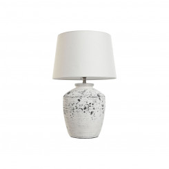 Table lamp Home ESPRIT White Black Ceramic 50 W 220 V 36 x 36 x 58 cm