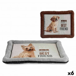Pet bed Dog 60 x 6 x 74 cm (6 Units)