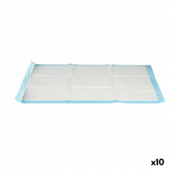 Kutsika treeningpadi 60 x 90 cm Sinine valge paberist polüetüleen (10 ühikut)