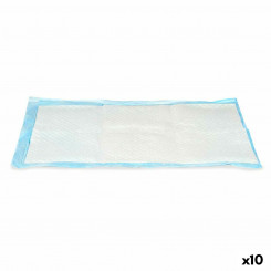 Kutsika treeningpadi 40 x 60 cm Sinine valge paberist polüetüleen (10 ühikut)