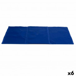 Освежающий синий гель-пенка для ковров для собак 49,5 x 1 x 90 см (6 шт.)