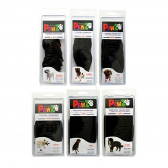 Ботинки Pawz Dog 12 шт., черные, размер L