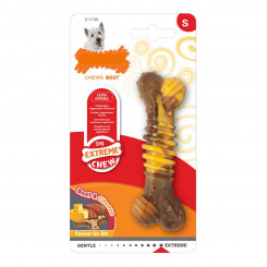 Dog chewing toy Nylabone Dura Chew Meat Cheese Natural Size S Nylon
