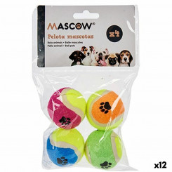 Игрушка для собак Мяч Разноцветный Ø 4,5 см Полиэтилен полипропилен АБС (12 шт.)