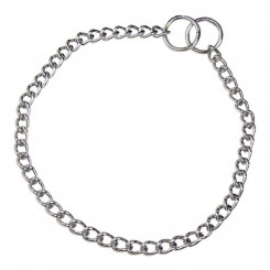 Dog collar Hs Sprenger Silver 2,5 mm Links Twisted (60 cm)