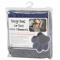 Индивидуальный защитный чехол на автокресло для домашних животных Собака Gone Smart 112 x 89 см Серый пластик