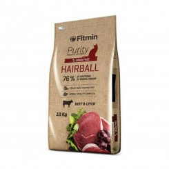 Kassitoit Fitmin Purity Hairball Adult Beef 10 kg