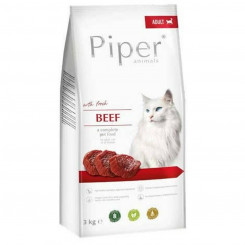 Корм для кошек Dolina Noteci Piper Animals Adult Veal 3 кг
