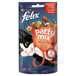 Закуска для кошек Purina Party Mix гриль