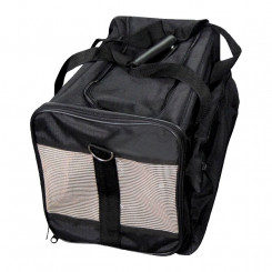 Over the Shoulder Pet Handbag Gloria Trip Black Foldable 52 x 30 x 30 cm