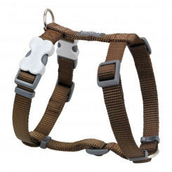 Dog Harness Red Dingo Smooth 25-39 cm Brown