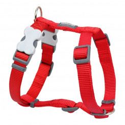 Dog Harness Red Dingo Smooth 30-48 cm Red