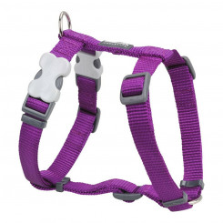 Шлейка для собаки Красный Динго Гладкая 25-39 см Фиолетовый