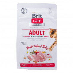 Корм для кошек Brit Care Grain Free Activity Support Adult Adult Chicken Turkey 400 г