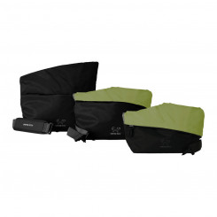 Over the Shoulder Pet Handbag United Pets Sling Black/Green 36 x 14 cm (36 x 14 x 19/31 cm)