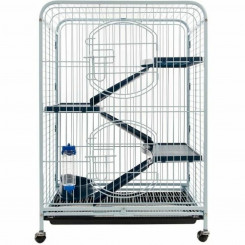 Cage Tyrol 205594 Rodents With wheels Plastic 64 x 44 x 93 cm