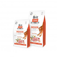 Kassitoit Brit Care Grain Free Indoor Anti-Stress Täiskasvanu Kana 7 kg