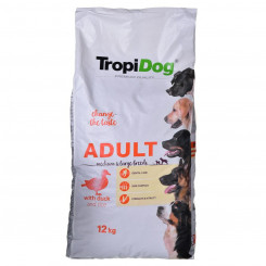 Fodder Tropi Dog Premium Adult Medium & Large Adult Duck Rice Birds 12 kg