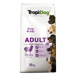 Фураж Tropi Dog  Premium Adult Medium & Large Для взрослых Мясо ягненка птицы 12 kg
