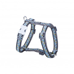 Dog harness Red Dingo STYLE MODERN ON COOL GRAY 36-54 cm 30-48 cm