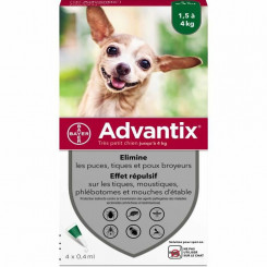 Противопаразитарный препарат Адвантикс для собак 1,5-4 кг 4 шт.