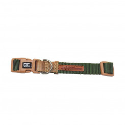 Dog collar Nayeco 48-66 x 2.5 cm Beige Green